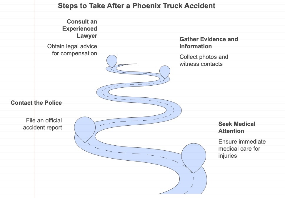 Steps to Take After a Phoenix Truck Accident