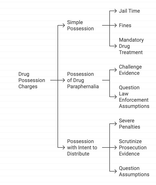 Types of Drug Possession Charges in Phoenix